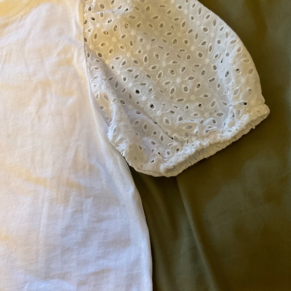 H&M white top size XSMALL - Picture 3 of 8